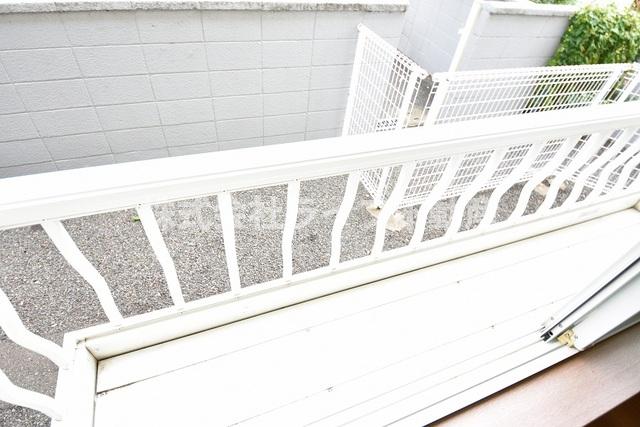 バルコニー　広々としたバルコニーです