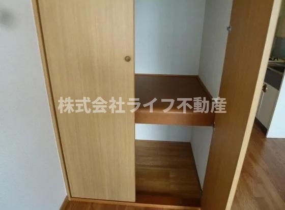 収納　大きなものも収納できそうです