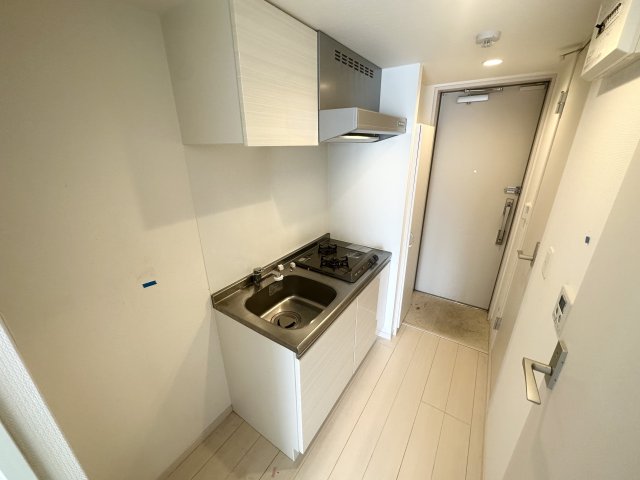 キッチン　２口ガスコンロ付きシステムキッチンです！