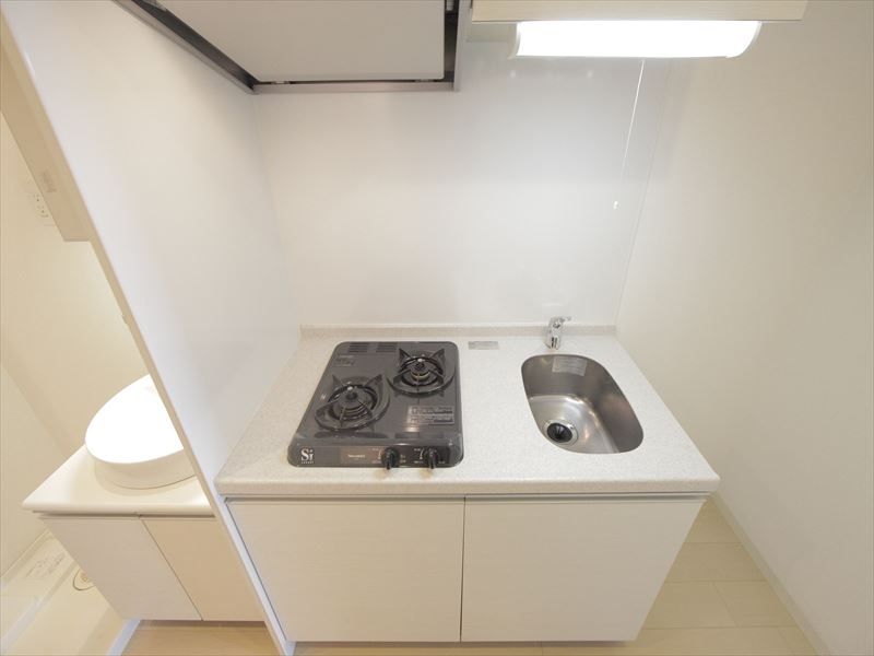 キッチン　システムキッチン（2口コンロ）