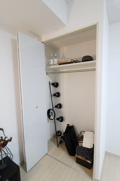 収納　※モデルルームです。