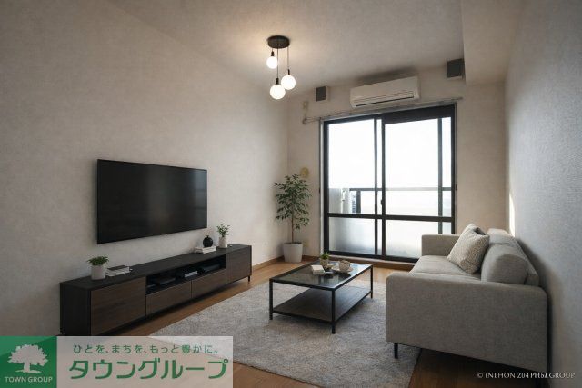 居室・リビング　家具・小物・電球等はイメージです