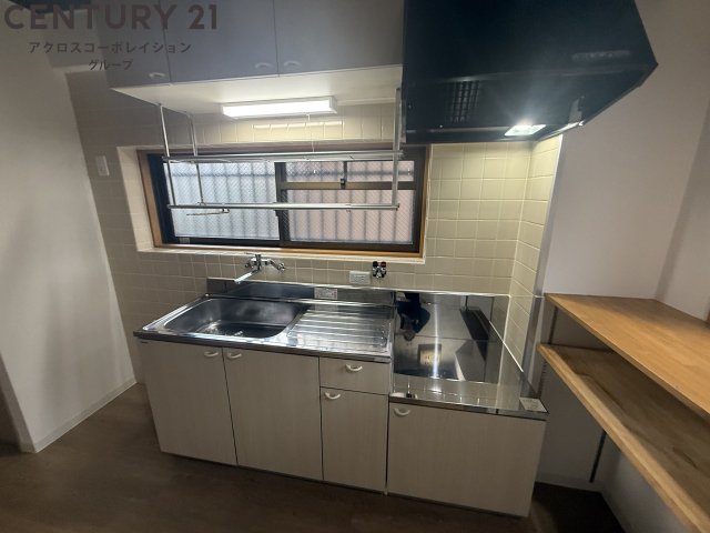 キッチン　ガスコンロ設置可能！