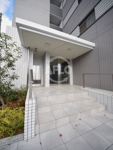 エントランス　ステラ桜川　エントランスアプローチ