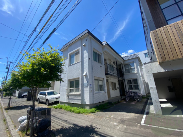 建物外観　札幌市北区北２１条西「北２１条シティハイツ」