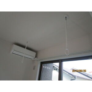 その他設備　室内物干