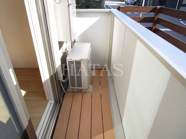 バルコニー　同型タイプのお写真です。実際のお部屋とは異なります。