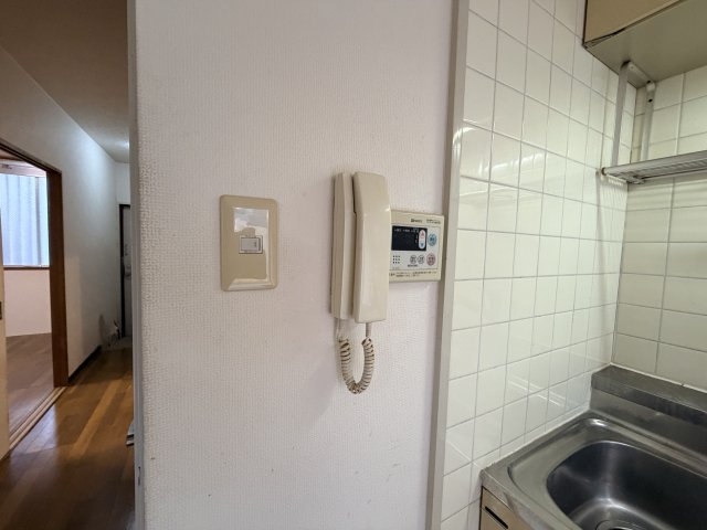 セキュリティ　インターホン付※クリーニング前の写真です