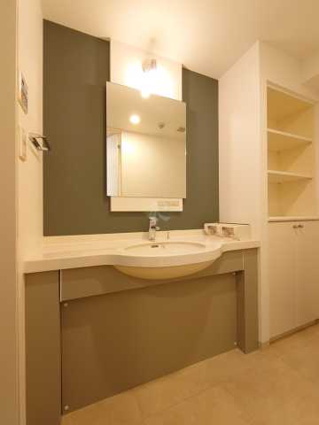 洗面設備　クインテット恵比寿