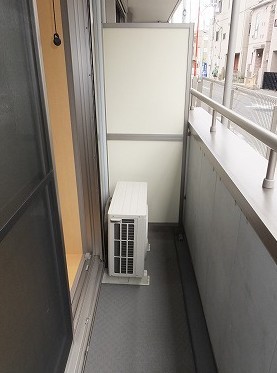 バルコニー　★通気性の良いバルコニーで洗濯物はすぐ乾きます★