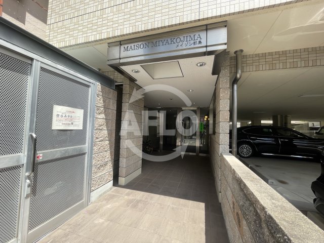 エントランス　メイゾン都島　エントランス