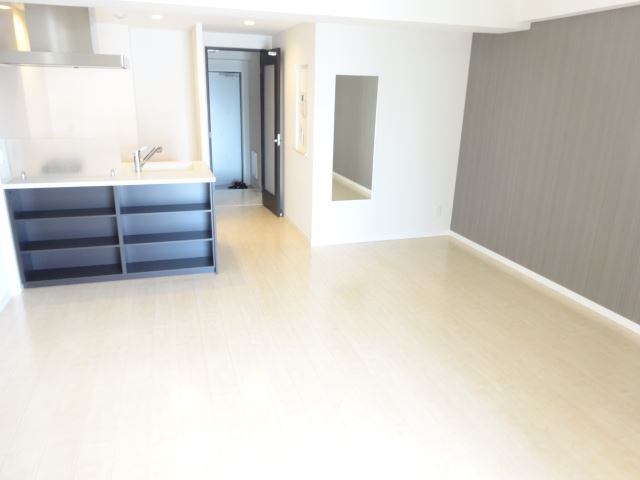 収納　広々としたリビングスペース