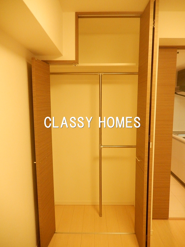 収納　2008年竣工ブライズ品川南ル・リオン：クローゼット