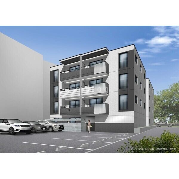 建物外観　外観パース