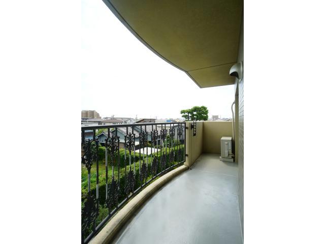 バルコニー　眺望を人目見て♪