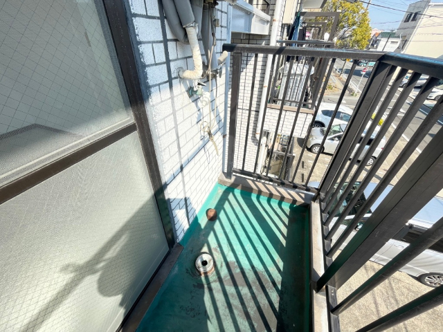 その他　室外洗濯機置場です