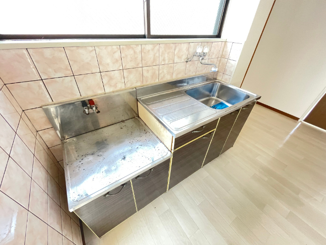 キッチン　お好きなガスコンロ設置できます