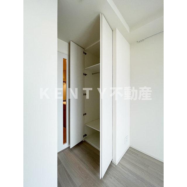 収納　十分な収納スペースがあります