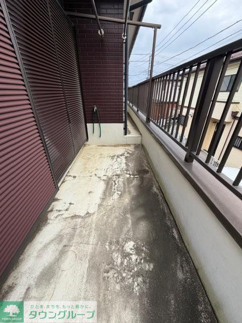 バルコニー　駐車場