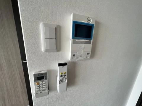 セキュリティ　モニター付きインターホンで安心