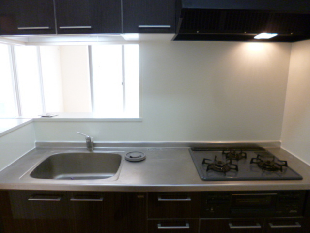 キッチン　★グリル付き３口システムキッチン★