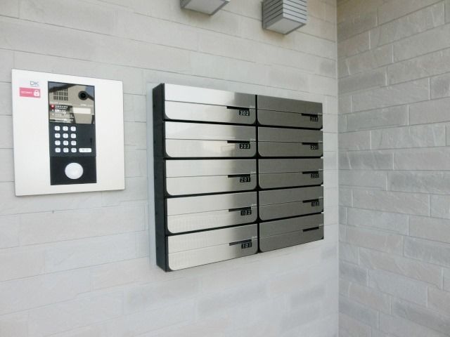 セキュリティ　モニター付きオートロックで安心です