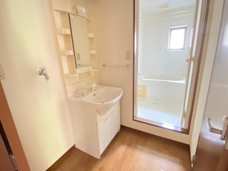 洗面設備　図面と現状に相違がある場合には現状を優先