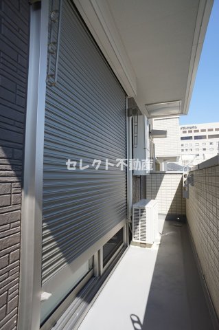 バルコニー　【アイ・アイマンションII】301 バルコニー