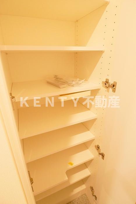 収納　こまごまとしたものを収納できそうですね