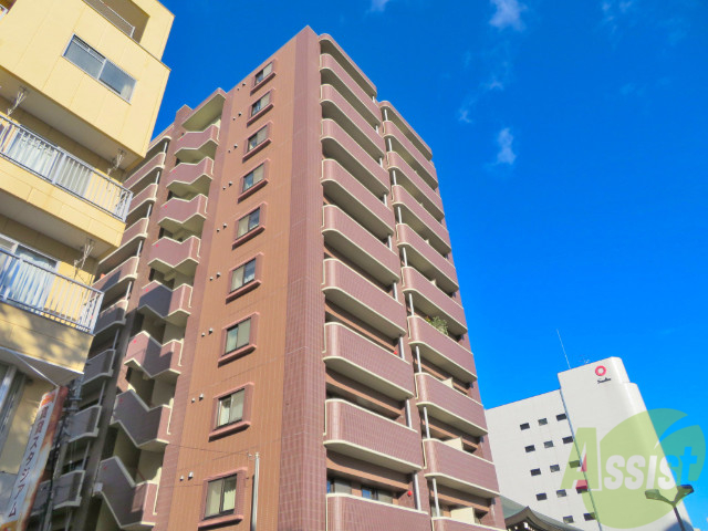 建物外観　仙台市宮城野区榴岡「榴岡レジデンス」