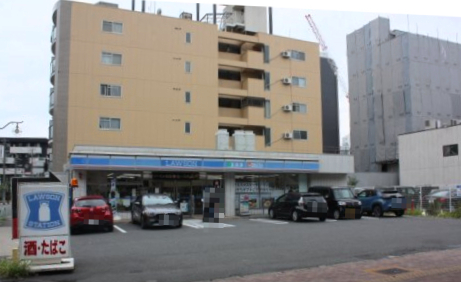 コンビニ　ローソン 千代田一丁目店（コンビニ）まで190m