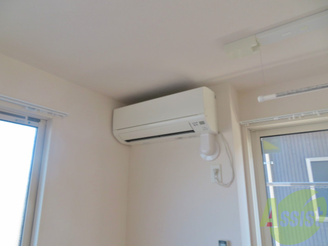 その他設備　エアコンはしっかり付いてます。夏や冬もＯＫです。