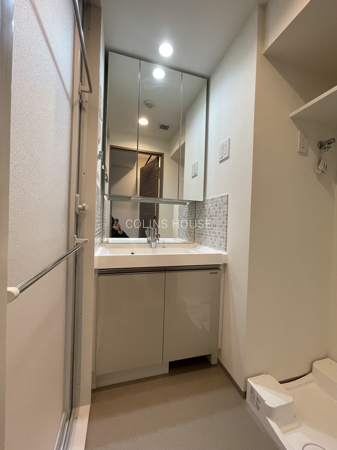 洗面設備　同タイプ別フロア画像