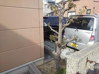 駐車場　物件前にあり