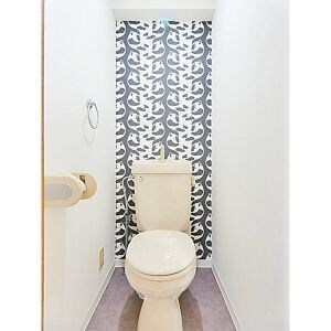 トイレ　温水洗浄便座取り付け可能