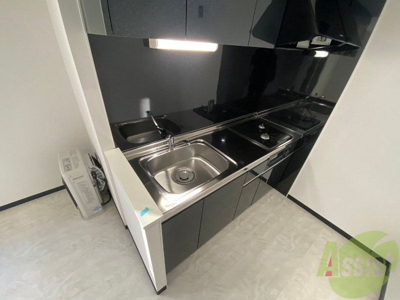 キッチン　システムキッチンなので、すぐお料理に使えます！