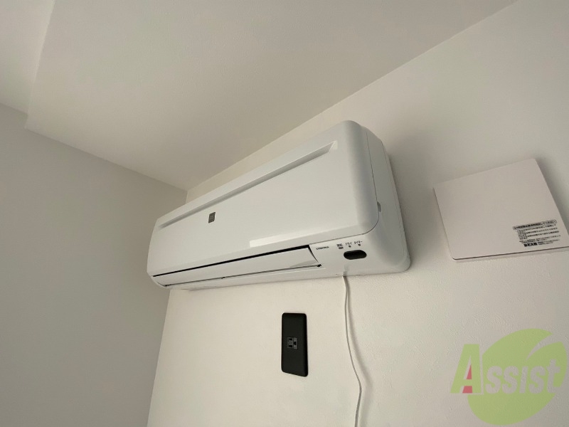 その他設備　エアコンがありますので夏でも快適に過ごせます！