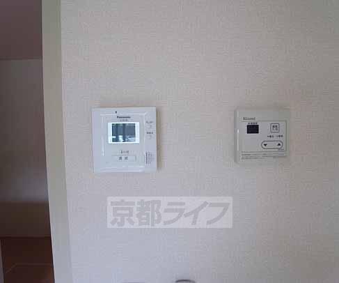 セキュリティ　訪問者の顔が確認できて安心です。