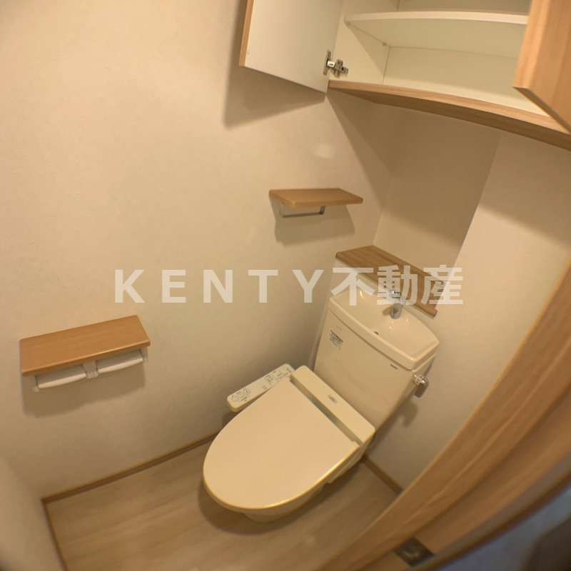 トイレ　トイレもきれいです