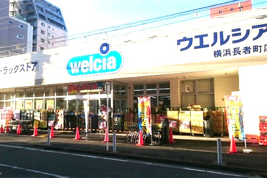 ドラックストア　ウエルシア横浜長者町店（ドラッグストア）まで1105m