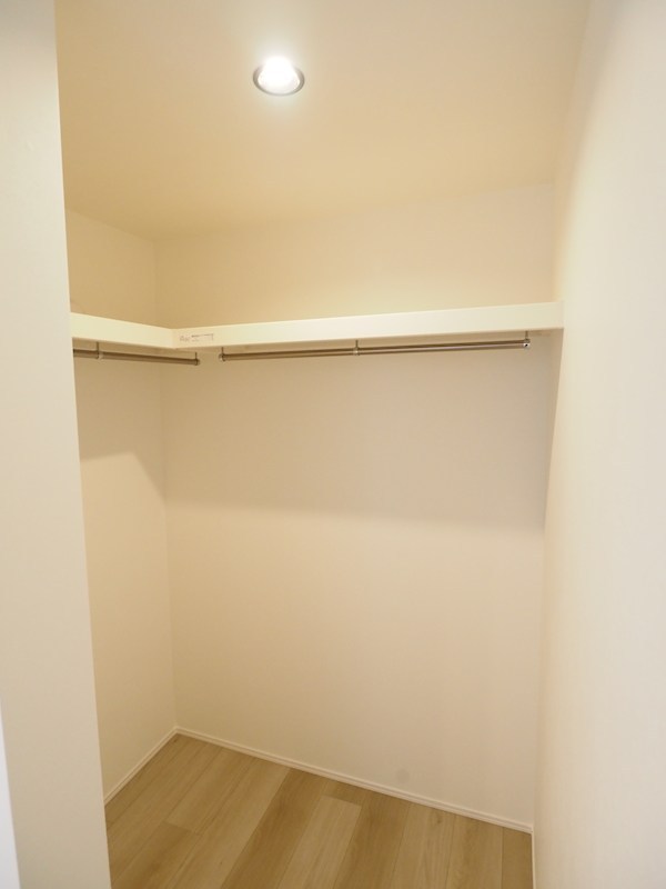 収納　大容量ウォークインクローゼットあります。