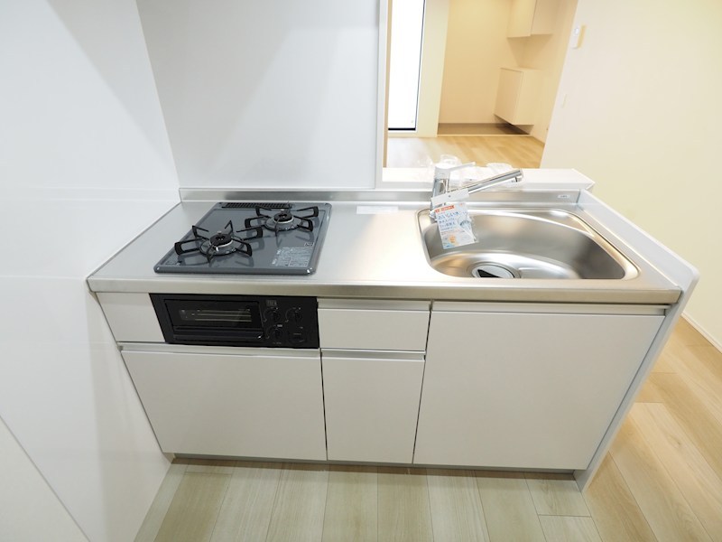 キッチン　おしゃれなシステムキッチンです。