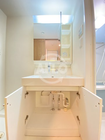 洗面設備　エイペックスみなとCentral Avenue　独立洗面台