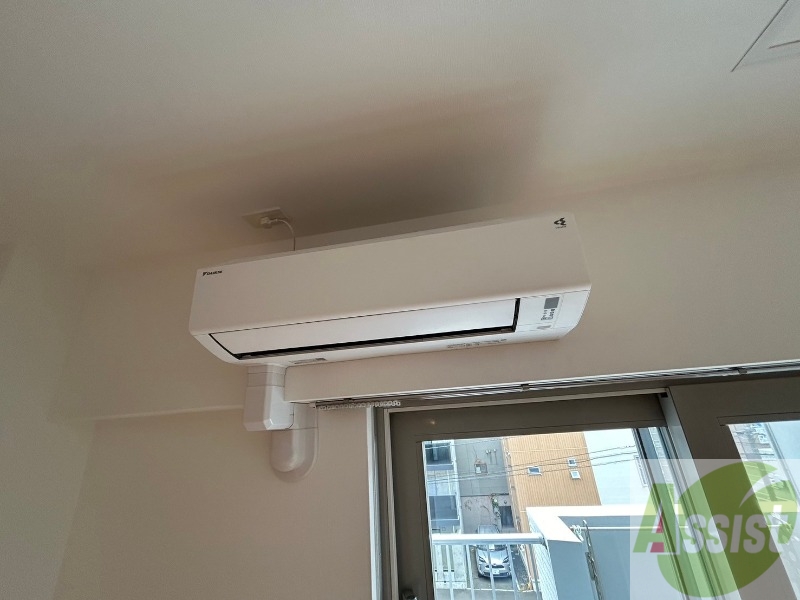 その他設備　エアコンがありますので夏でも快適に過ごせます！