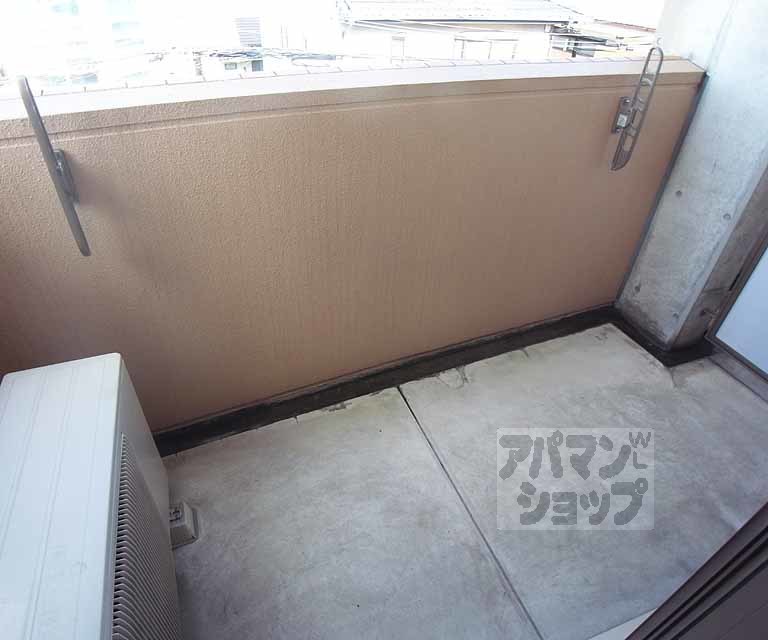 バルコニー　東向きのベランダです。