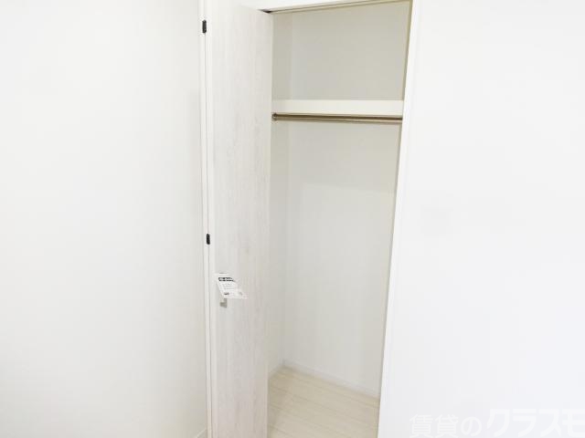 収納　収納スペースもきちんと完備です。