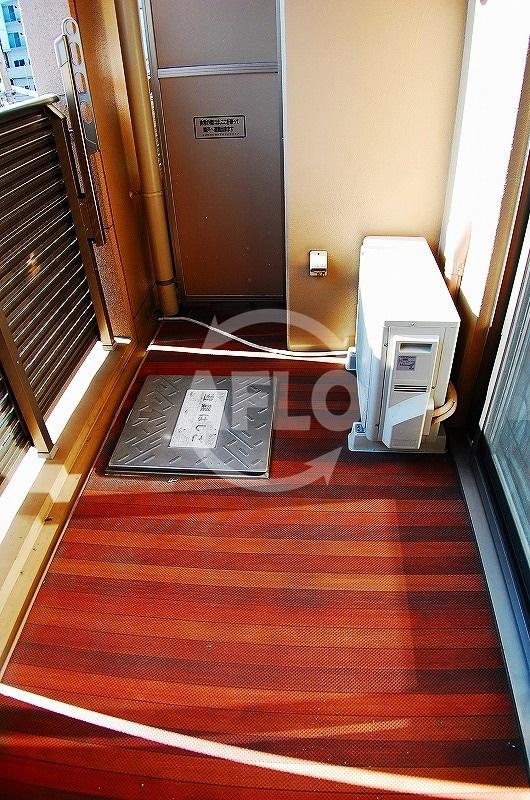 バルコニー　CITY SPIRE桜川I　バルコニー