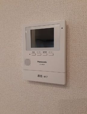 セキュリティ　モニター付きインターホン★