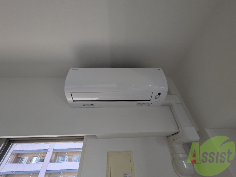 その他設備　エアコンも設置済みなので用意する必要が無いです。