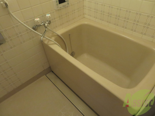 バス・シャワールーム　浴室はこちらのユニットバスになりますよー。